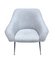 Fauteuil Ewa en Laine Grise, Pologne, 1960s 2