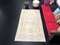 Large Antique Faded Rug 1