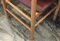 Danish Oak and Leather Model 250 Chair from Farstrup Møbler, Set of 4, Image 6