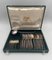 Metal Vendome Cutlery Set in Box from Christofle, Set of 36 2