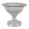 Large French Handmade Crystal Glass Vase or Centerpiece, 1920s, Image 1