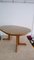 Large Oval Dining Table with 3 Extension Panels in Solid Oak, Denmark, Image 6