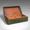 Antique Italian Leather Desk Box, 1920s 2