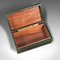 Antique Italian Leather Desk Box, 1920s, Image 7