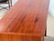 Scrivania Mid-Century in teak con mensola, Immagine 12