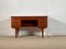 Mid-Century Danish Teak Desk with Shelf 2