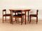 Mesa de teca y cuatro sillas de Tom Robertson para McIntosh, Scotland, años 60. Juego de 5, Imagen 9