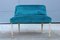 Italian Green Velvet Piccolo Sofa, 1950s, Image 1