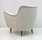 Mid-Century Modern Velvet Armchairs from Isa, Italy, 1950s, Set of 2 8