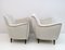 Mid-Century Modern Velvet Armchairs from Isa, Italy, 1950s, Set of 2 4