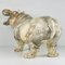 Large Ceramic Hippo Sculpture from Bassano, Italy, 1980s 12