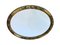 Specchio ovale con cornice intagliata, Immagine 1