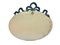 Oval Mirror with Stucco 5
