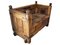 18th Century Spanish Hand Carved Wooden Bench with Storage, Image 8