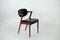 Teak Model 42 Dining Chair by Kai Kristianen for Schou Andersen Møbelfabrik, 1960s, Image 1