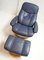Armchair with Footrest by Ekornes for Stressless, 1975, Set of 2 4