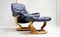 Armchair with Footrest by Ekornes for Stressless, 1975, Set of 2 5