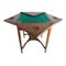 Green Tapestry Wooden Poker Table, Image 9