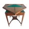 Green Tapestry Wooden Poker Table 8