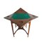 Green Tapestry Holz Pokertisch 11