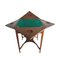 Green Tapestry Wooden Poker Table 11