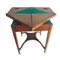 Green Tapestry Wooden Poker Table 3