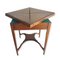 Green Tapestry Holz Pokertisch 5