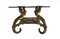Antique Wrought Iron Side table with cherubs, Spain, 1920s 8