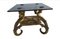 Antique Wrought Iron Side table with cherubs, Spain, 1920s 5