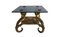 Antique Wrought Iron Side table with cherubs, Spain, 1920s 1