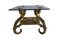 Tavolino antico in ferro battuto con putti, Spagna, anni '20, Immagine 7