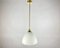 Gilt Brass Suspension Lamp from Honsel Leuchten 1