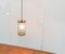 Lámpara colgante minimalista Mid-Century perforada, años 60, Imagen 16