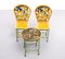 Hand-Painted Childrens Table and Chairs, India, 1993, Set of 3, Image 6