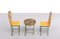 Hand-Painted Childrens Table and Chairs, India, 1993, Set of 3, Image 12