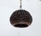 Mid-Century Brutalist Perforated Studio Pottery Pendant, 1960s 16