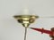 French Ceiling Lamp with Brass Ceiling Rosette 6