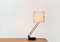 Lámpara de mesa WO posmoderna de Sacha Ketoff para Aluminor, France, años 80, Imagen 2