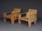 Crate Armchairs by Gerrit Rietveld for Gerard van de Groenekan, 1970s, Set of 2 27