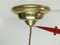 Lampe à Suspension avec Abat-Jour en Verre Opalin, Italie, 1950s 6
