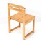 Moderne italienische Mid-Century Stühle aus Eschenholz, 1970er, 4er Set 9