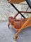 Mid-Century Servierwagen aus Teak & Messing, Italien, 1950er 6