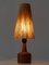 Mid-Century Glazed Stoneware Table Lamp by Rolf Palm for Mölle, Sweden, 1962, Image 4