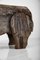 Rinoceronte grande de madera de roble, años 60, Imagen 3