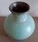 Vintage Turquoise Glazed Ceramic Vase, 1970s, Image 2