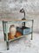 Industrial Side Table with Shelf 2