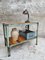 Industrial Side Table with Shelf, Image 2