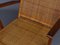 Fauteuil Vintage en Teck et Rotin, Pays-Bas 7