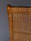 Vintage Dutch Teak and Rattan Armchair, Image 6