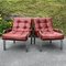 Mid-Century Modern Lounge Chairs, Italy, 1970s, Set of 2 2